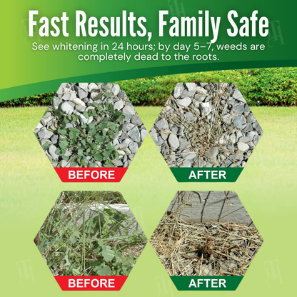 [Official Store] AEXZR® 3 in 1 Max Power Herbicide– Kills Weeds in 24 Hours, Safe for Kids & Pets
