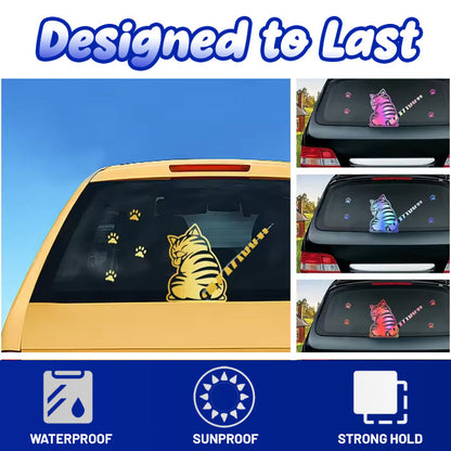 🔥2025’s Hottest Car Trend! | AEXZR® Car Rear Wiper Charming Tail-Wagging Sticker